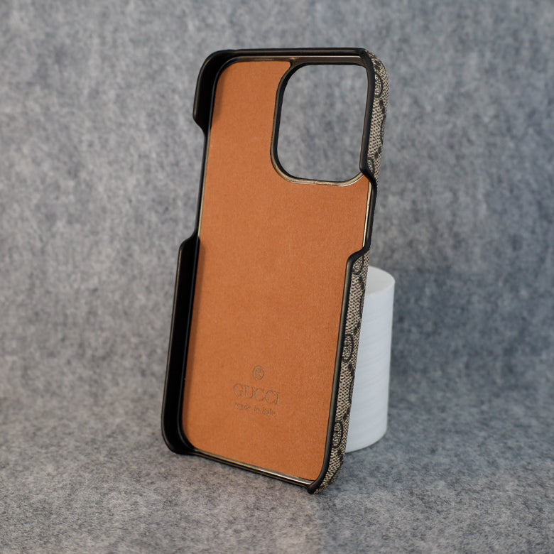 GG iPhone Case Classic Leather