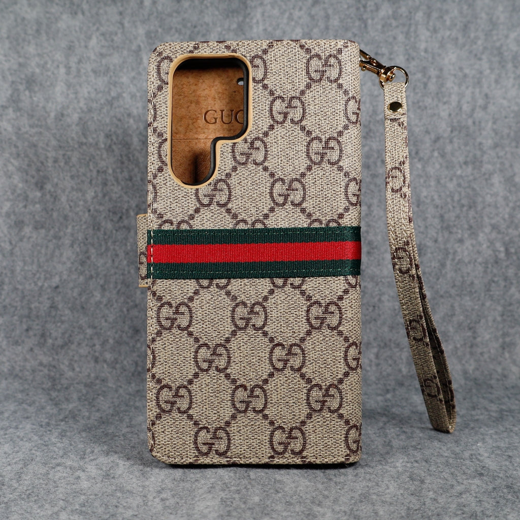 Samsung Galaxy Gucci Wallet Phone Case for S22 23 24 25 Ultra Plus