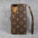 LV Monogram Leather Phone Case
