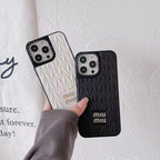 Miu Miu Case for iPhone 13 -17 Pro Max Plus