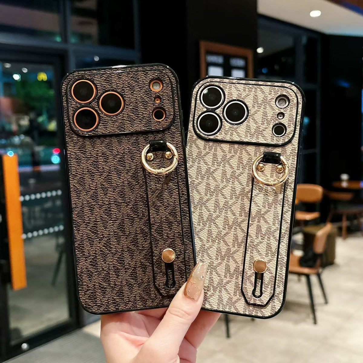 Mk iPhone Case Hand Strap