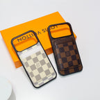 LV MagSafe Phone Case with Magnet Card Holder