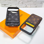 LV MagSafe Phone Case with Magnet Card Holder