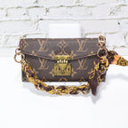 Brown Monogram Trifold LV iPhone Wallet