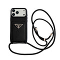 Prada Crossbody Phone Case for iPhone 12-17 / Pro / Pro Max / Plus / Air
