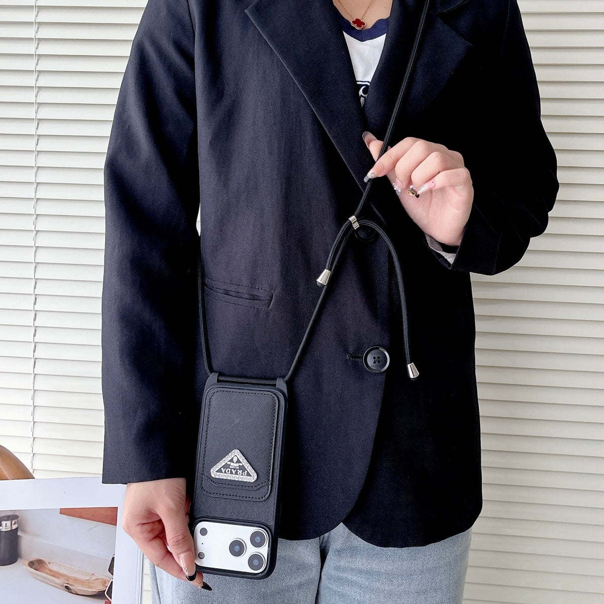 Prada Crossbody Phone Case