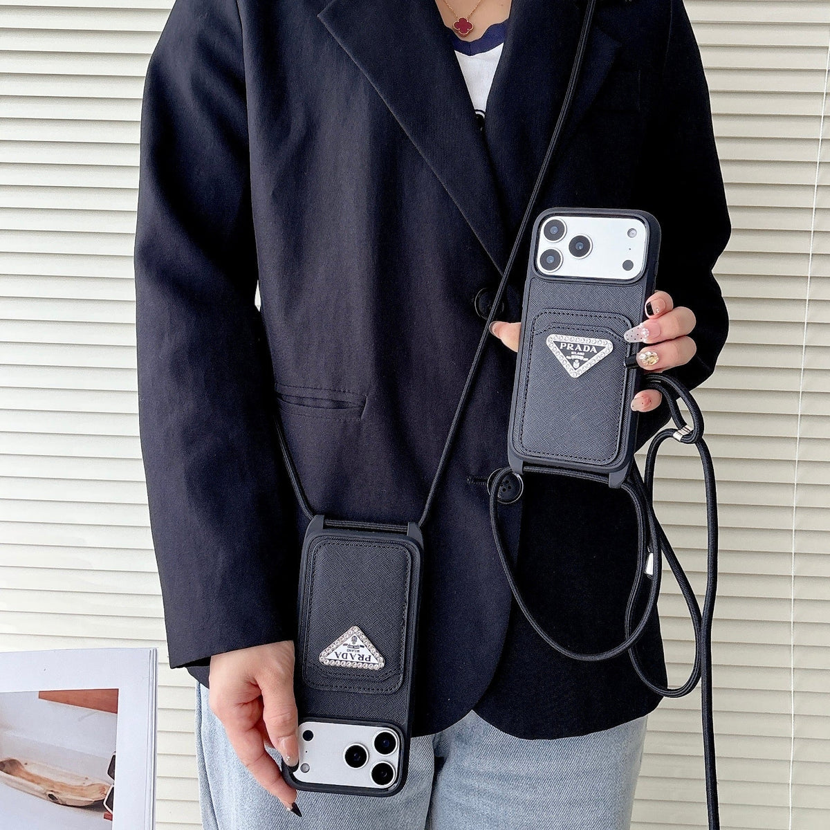 Prada Crossbody Phone Case