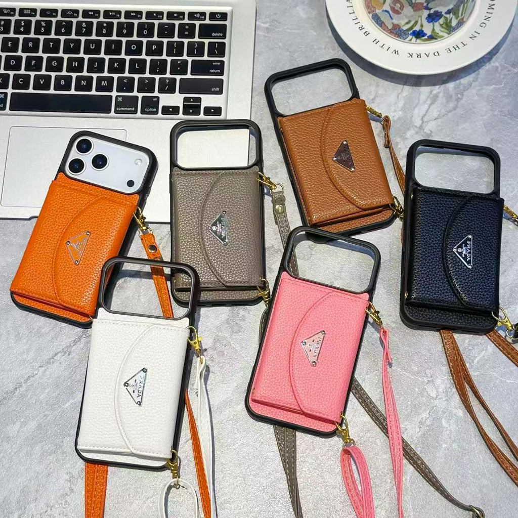 PR Crossbody Wallet Phone Case