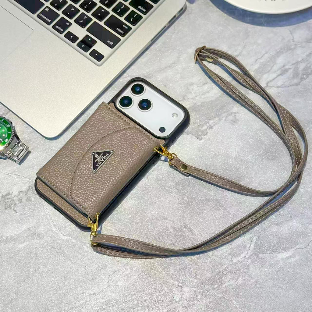 PR Crossbody Wallet Phone Case