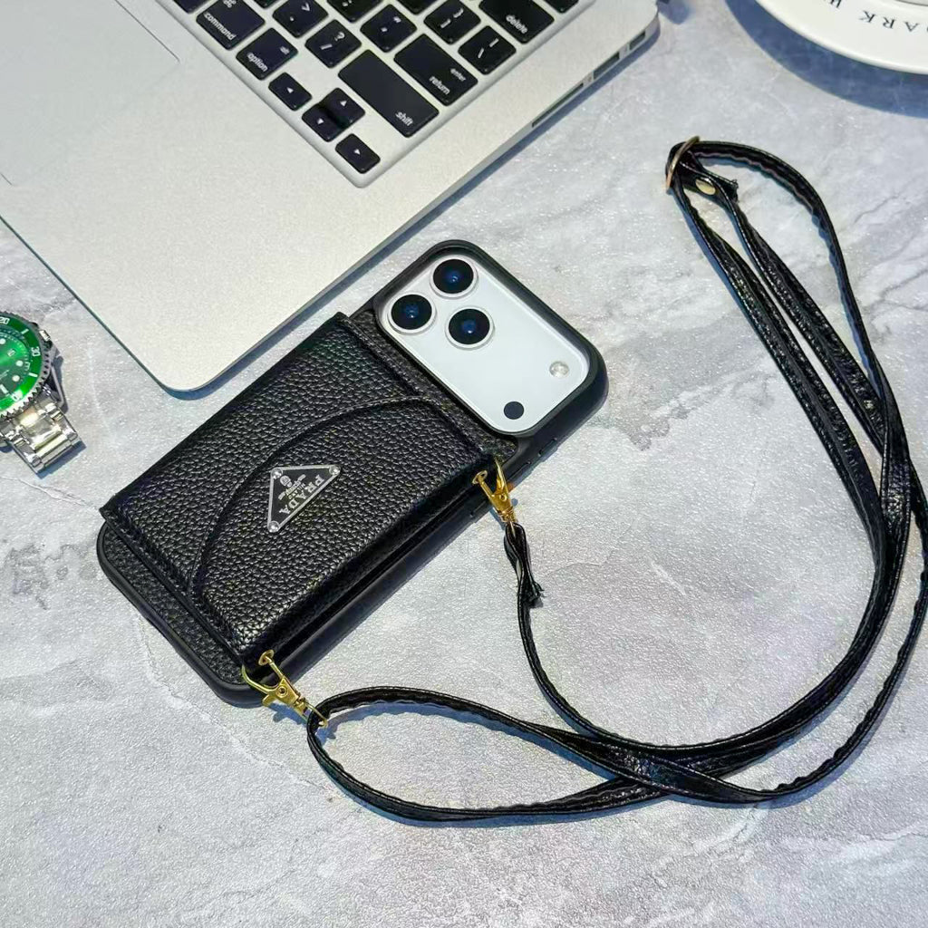 PR Crossbody Wallet Phone Case