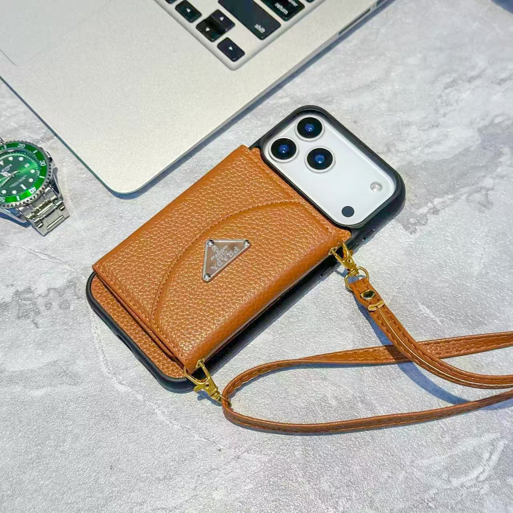 PR Crossbody Wallet Phone Case