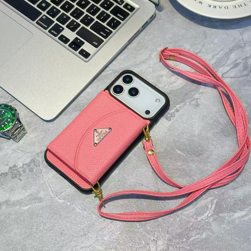 PR Crossbody Wallet Phone Case