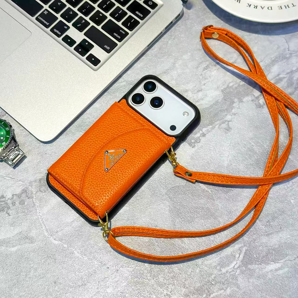PR Crossbody Wallet Phone Case
