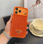 Rhinestone Prada Phone Case