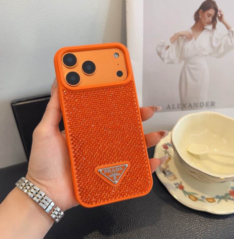 Rhinestone Prada Phone Case
