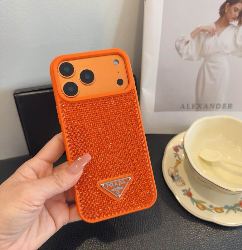 Rhinestone Prada Phone Case