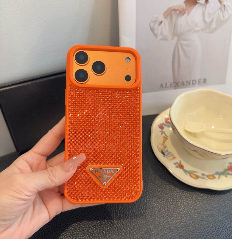 Rhinestone Prada Phone Case