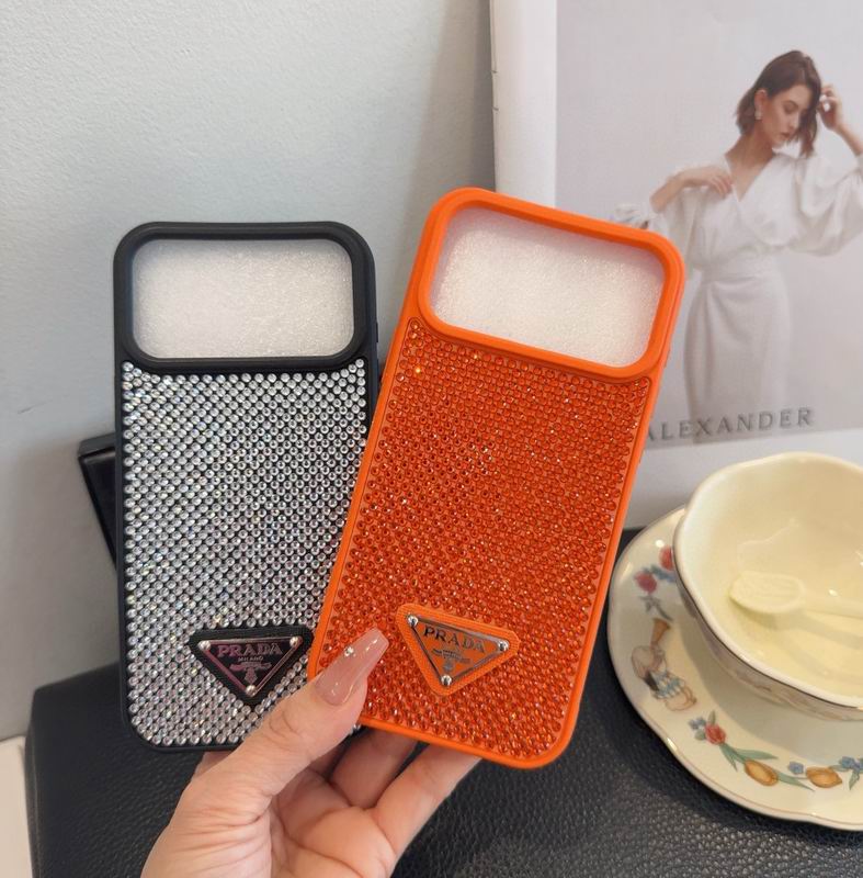 Rhinestone Prada Phone Case