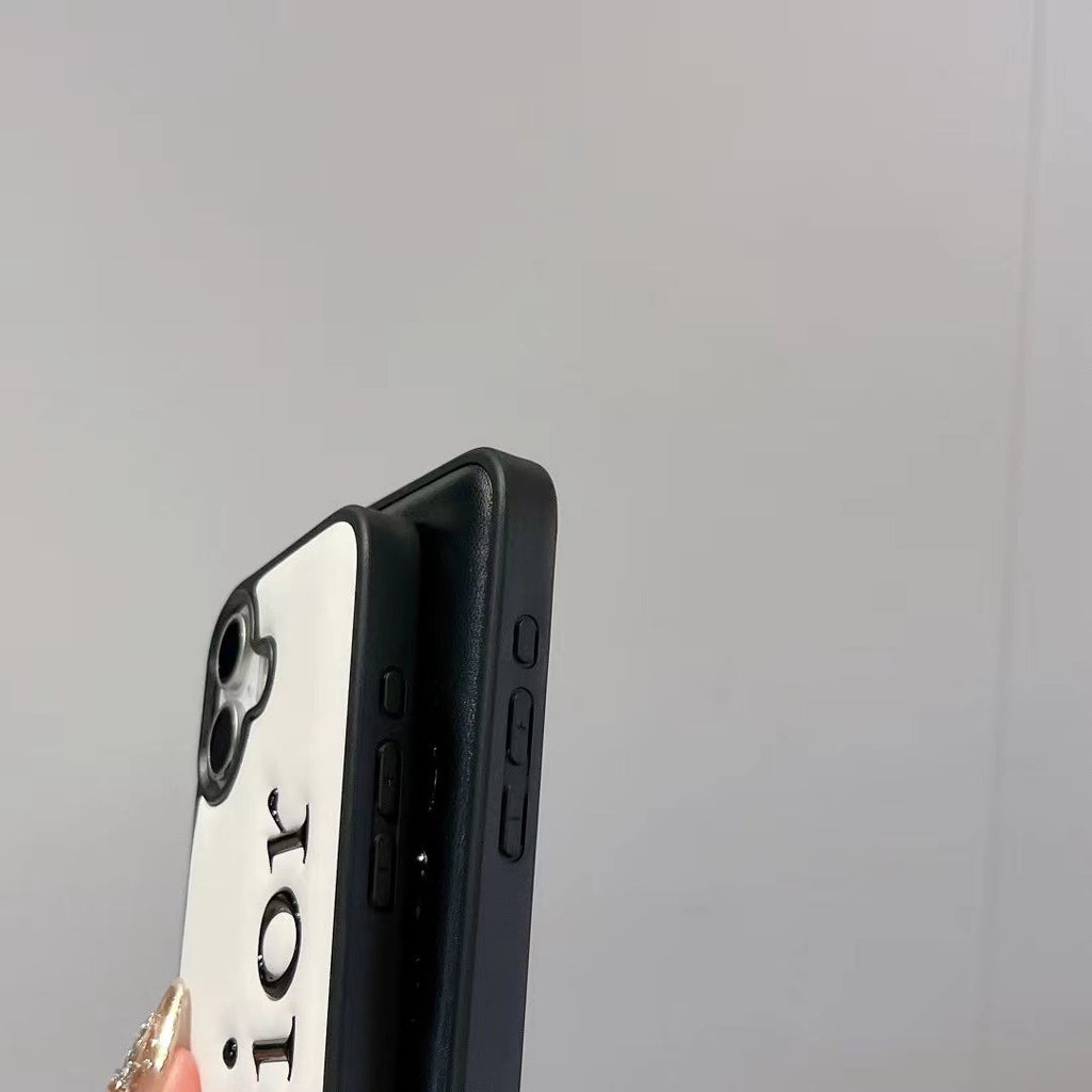 DR Leather iPhone Case