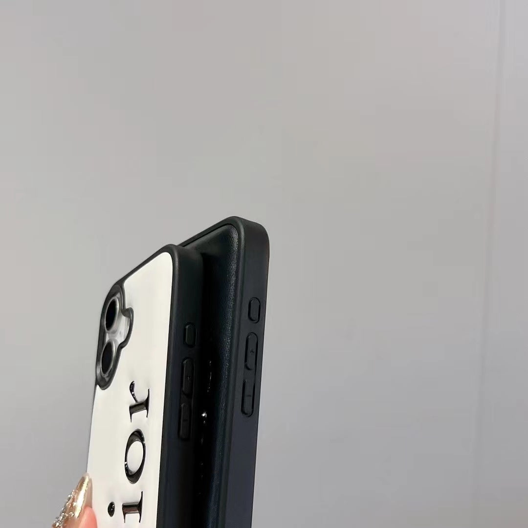 DR Leather iPhone Case
