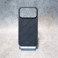 Stamped Leather H iPhone Case
