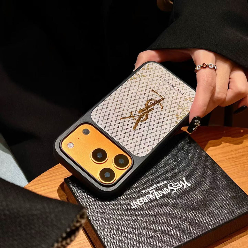 YSL Phone Case Gilded Style