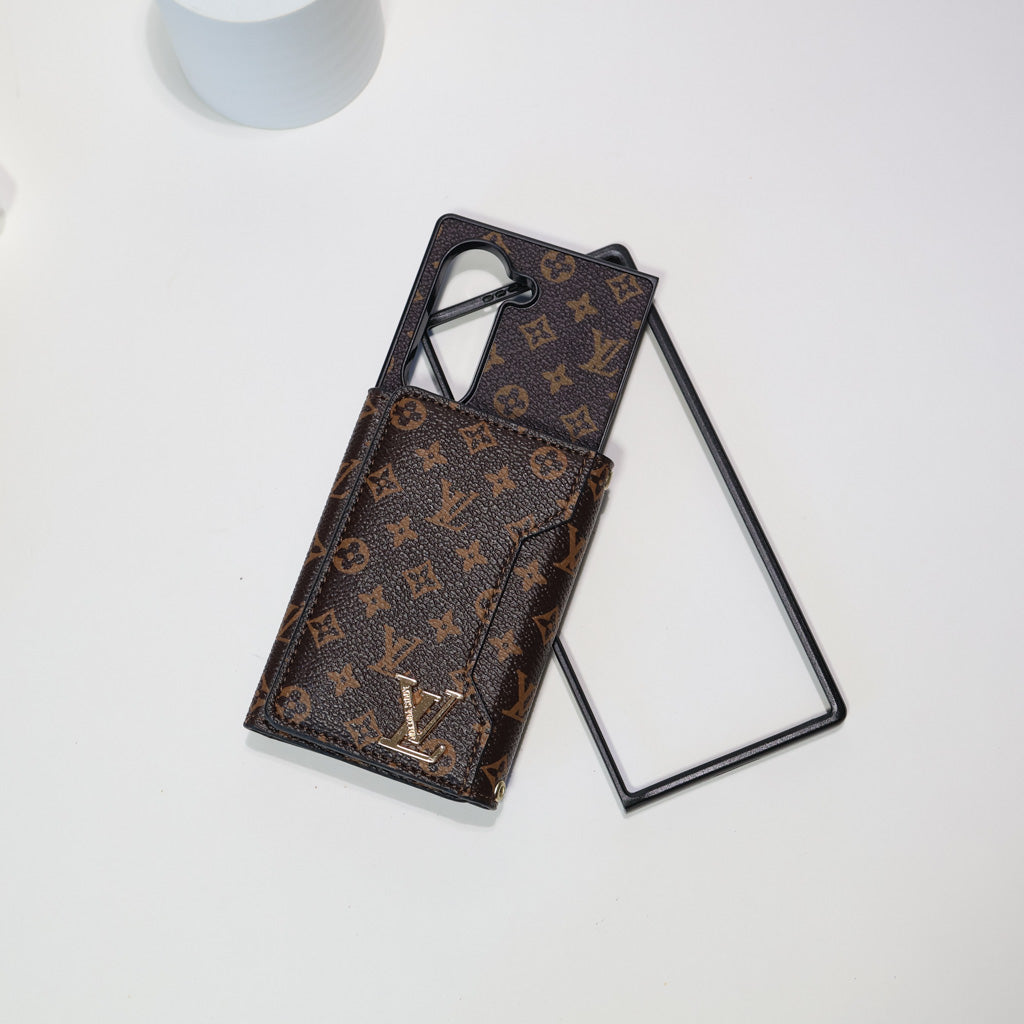 Z Fold Case Luxury Crossbody Wallet