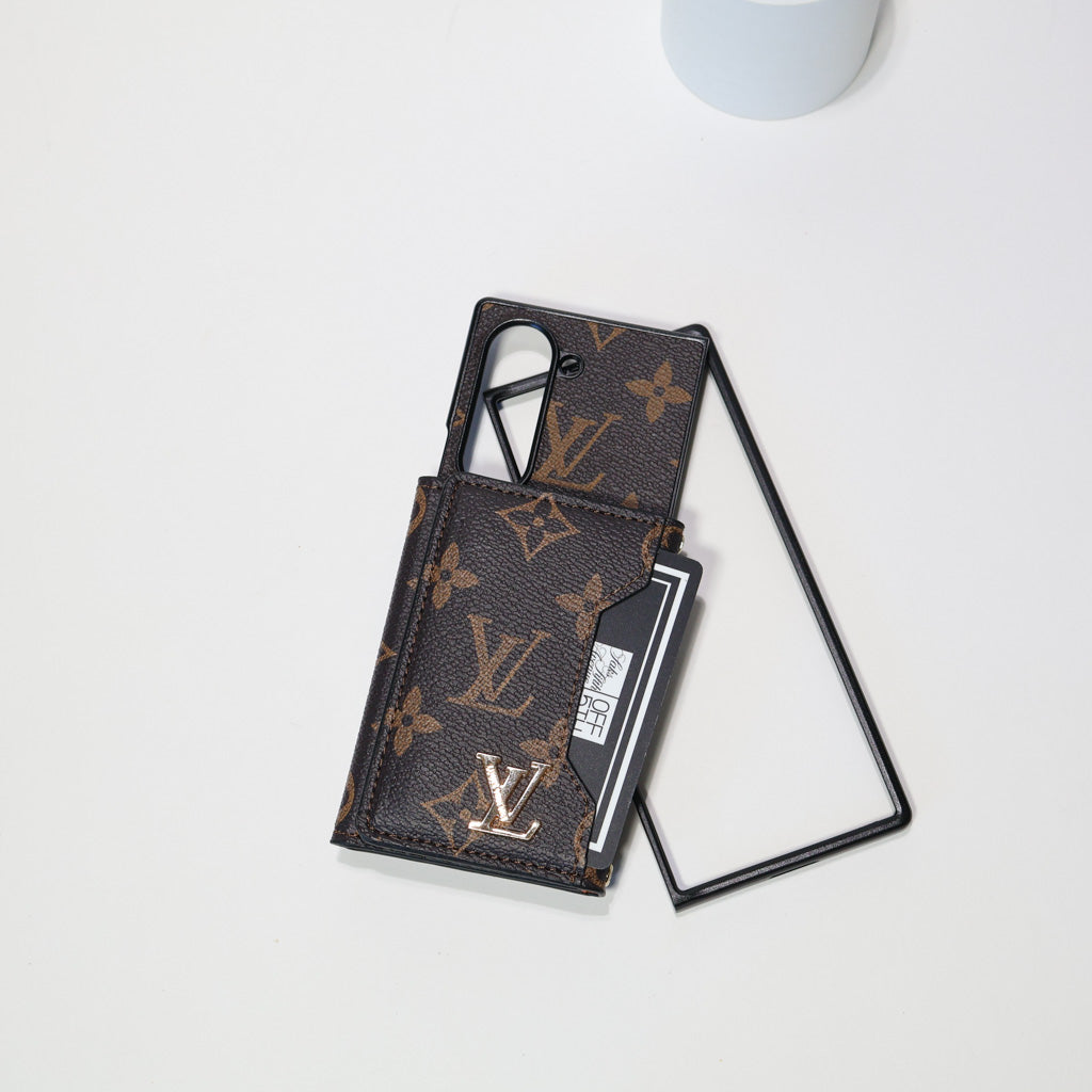 Z Fold Case Luxury Crossbody Wallet