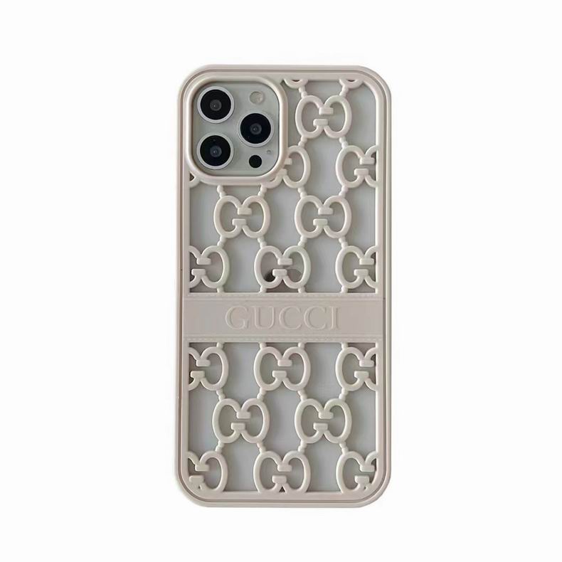 Hollow GG Case iPhone 14 13 12 11 Pro Max Case