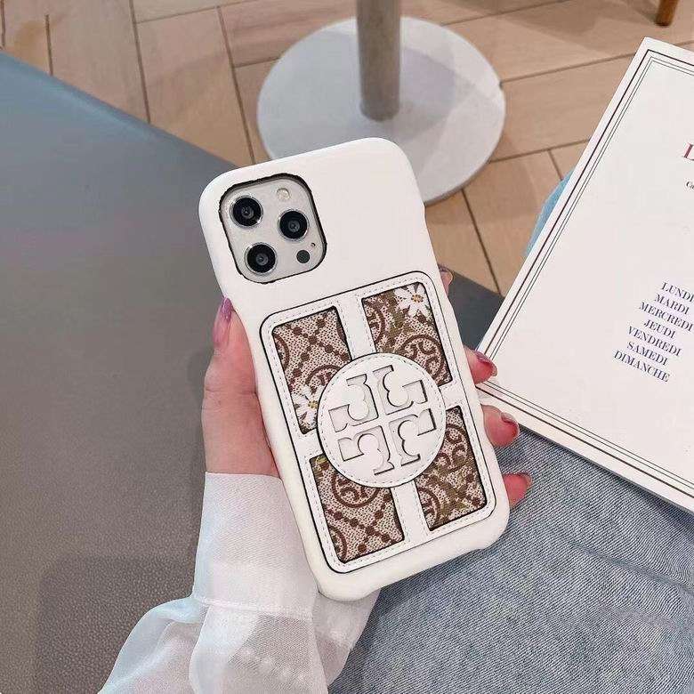Stamped Leather TB iPhone Case