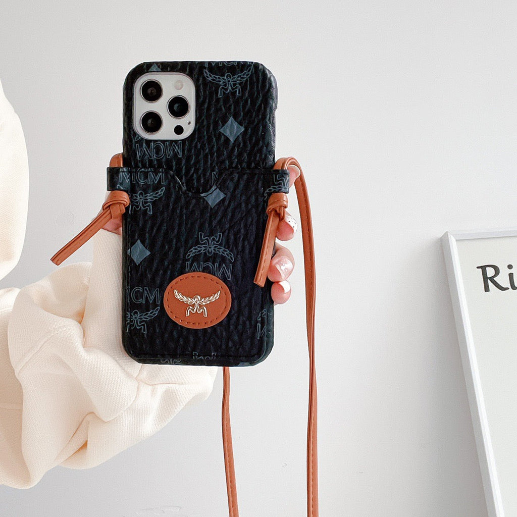 Mcm iPhone Case Crossbody Style