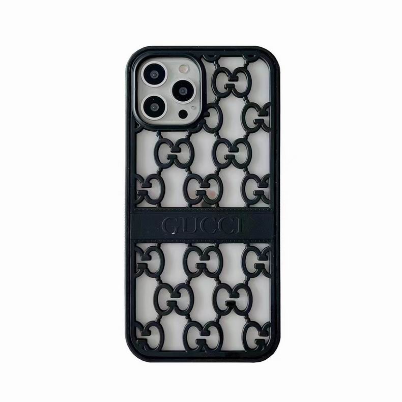 Hollow GG Case iPhone 14 13 12 11 Pro Max Case