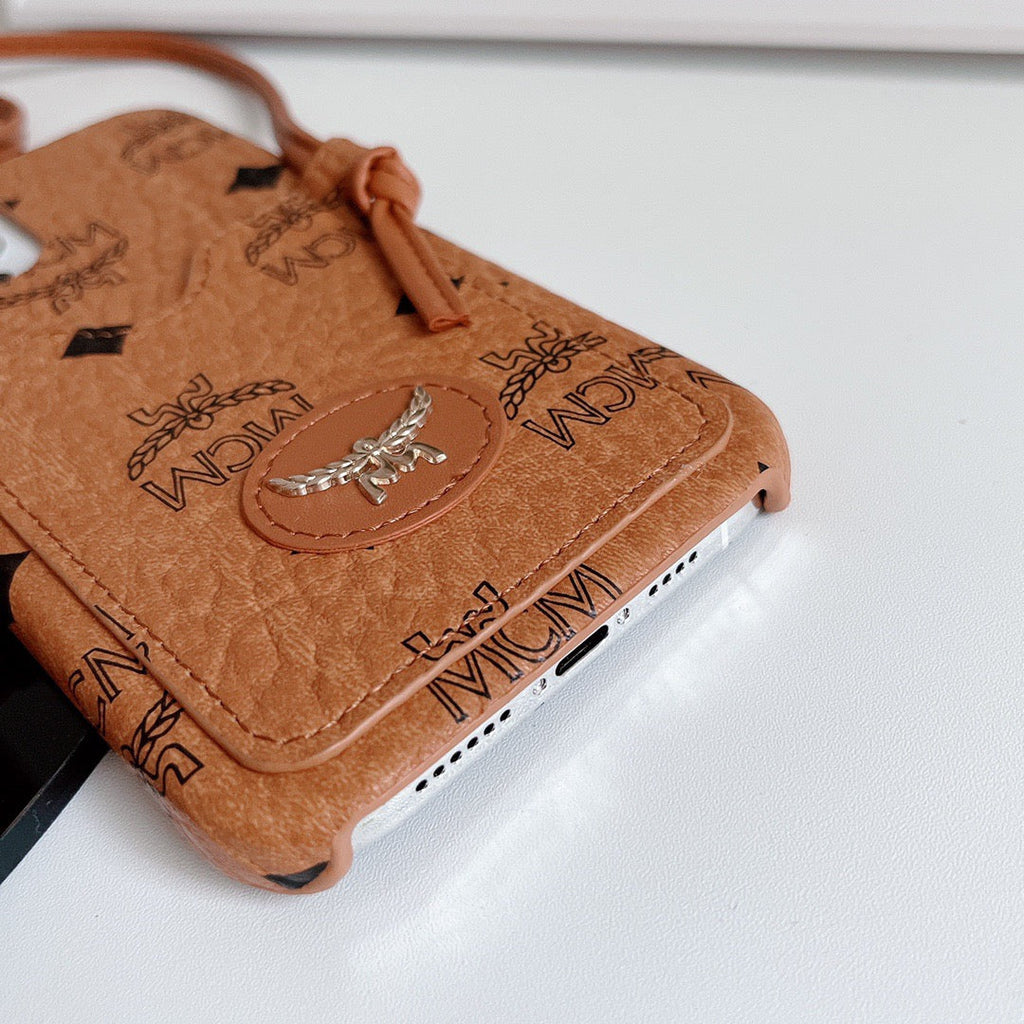 Mcm iPhone Case Crossbody Style