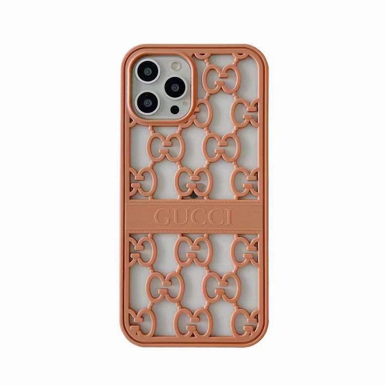 Hollow GG Case iPhone 14 13 12 11 Pro Max Case