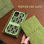 Hollow GG Case iPhone 14 13 12 11 Pro Max Case