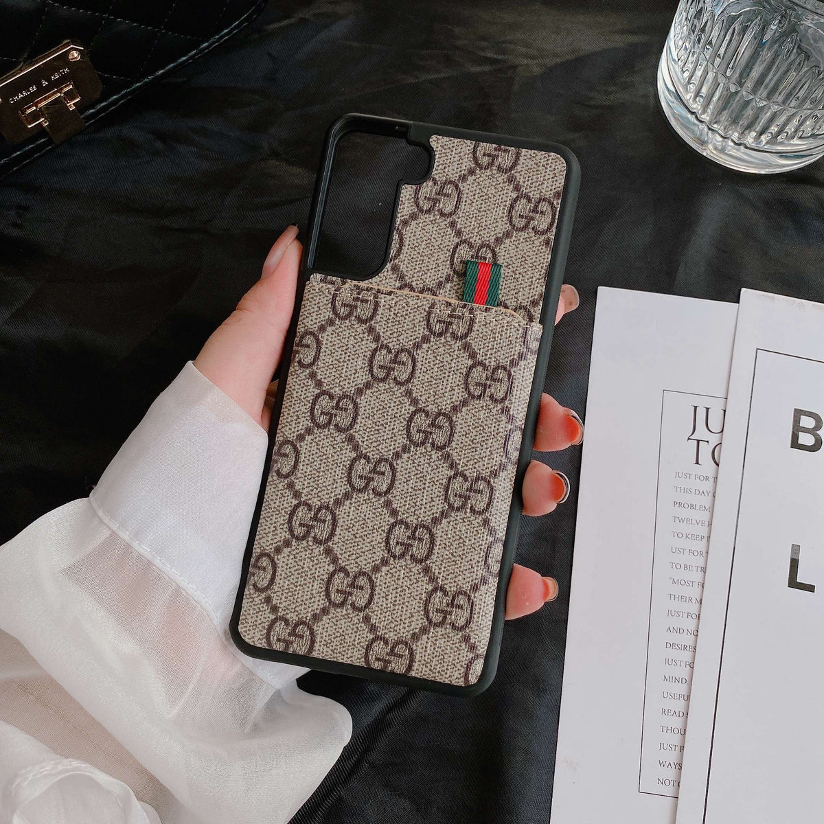 Fashion Leather Samsung Designer Phone Case