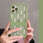 Hollow GG Case iPhone 14 13 12 11 Pro Max Case