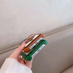 Stamped Leather TB iPhone Case