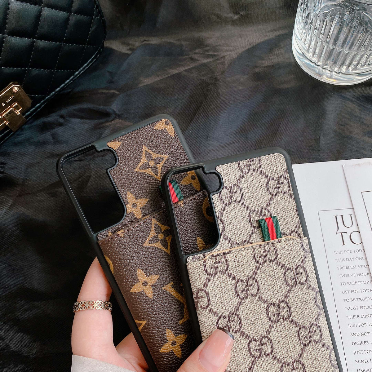 Fashion Leather Samsung Designer Phone Case