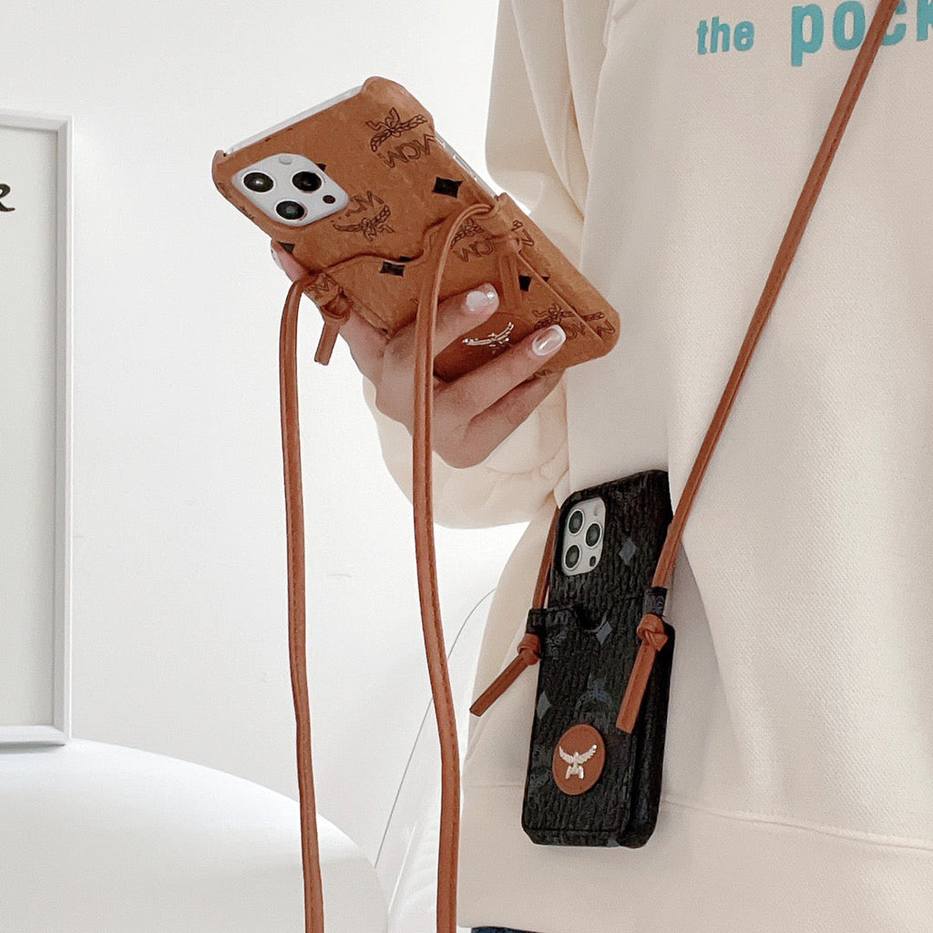 Mcm iPhone Case Crossbody Style