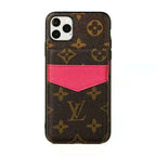 Premium Folding Leather Magnetic Clasp Cover iPhone X 11 12 13 14 15 16 Pro Max Plus