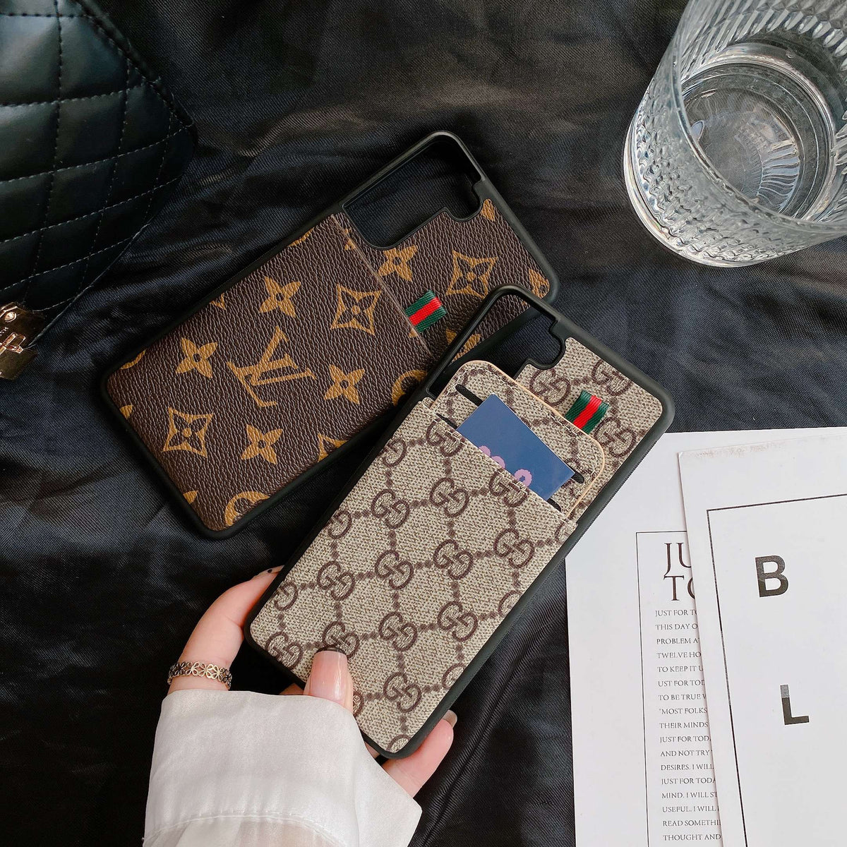 Fashion Leather Samsung Designer Phone Case