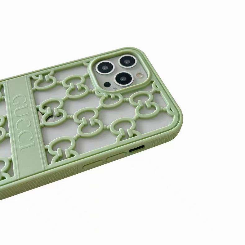 Hollow GG Case iPhone 14 13 12 11 Pro Max Case