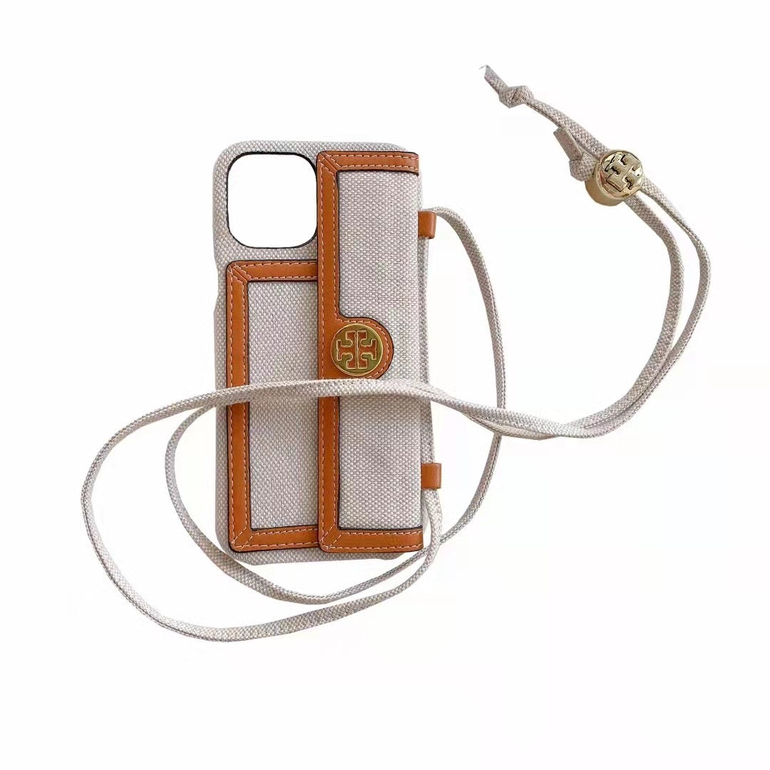 Designer iPhone Wallet Case White Leather 11 12 13 Pro Max