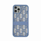 Hollow GG Case iPhone 14 13 12 11 Pro Max Case