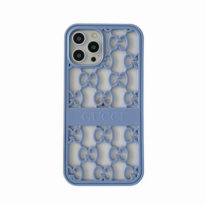 Hollow GG Case iPhone 14 13 12 11 Pro Max Case
