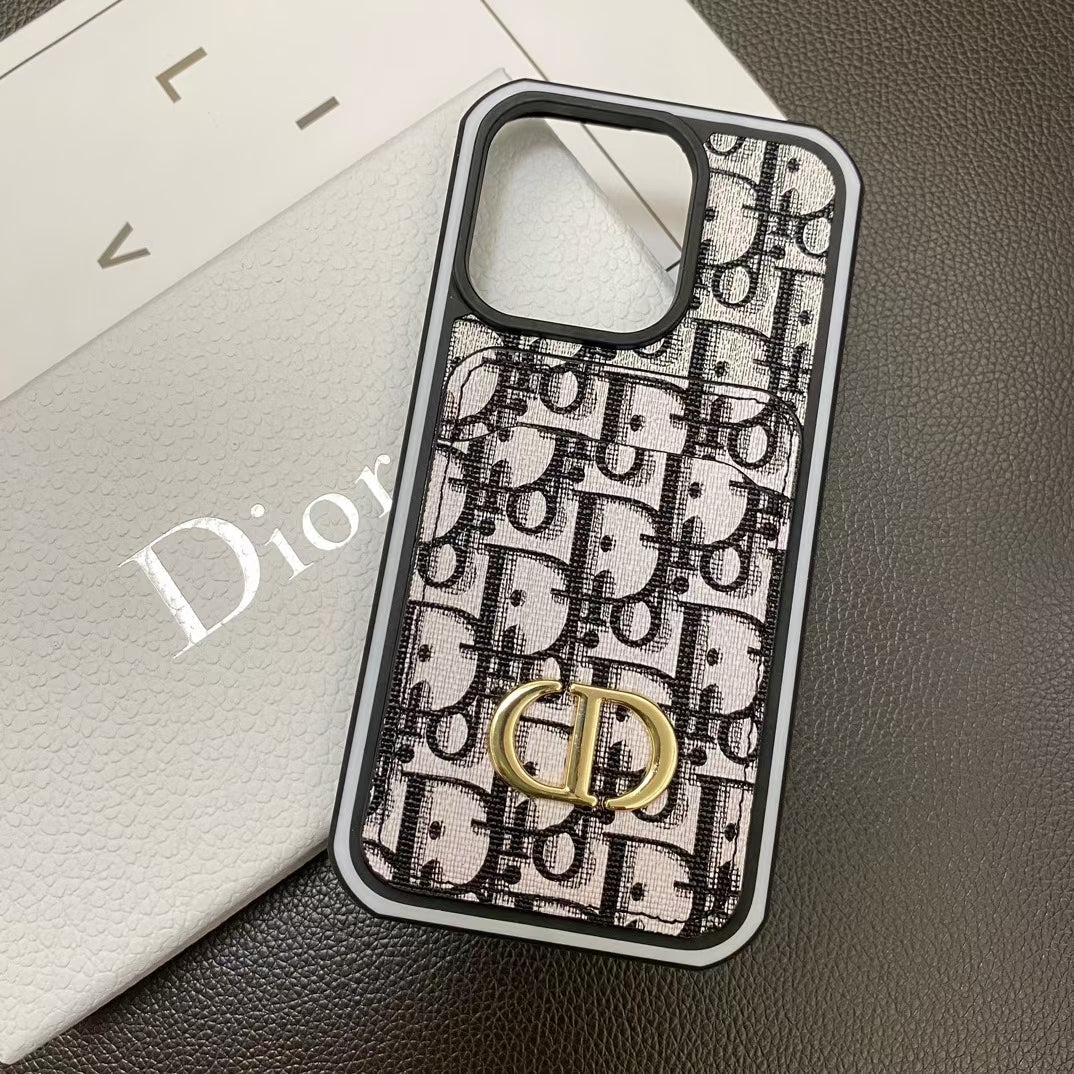 Classic Dior iPhone Case 16 Pro Max Pus 15 14 13 12 11
