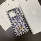 Classic Dior iPhone Case 16 Pro Max Pus 15 14 13 12 11
