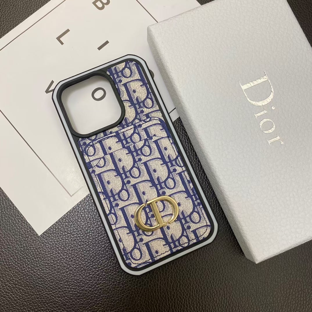 Classic Dior iPhone Case 16 Pro Max Pus 15 14 13 12 11
