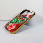 Luxury Bloom iPhone Case 11 12 13 14 15 16 Pro Max Plus Series